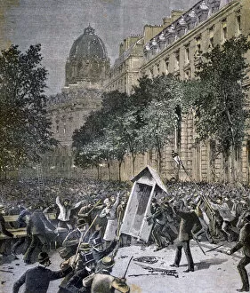 Civil Unrest Gallery: Rioting in Paris, 1893