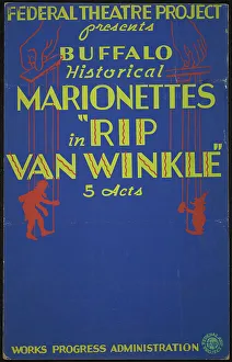 Irving Washington Prints: Rip Van Winkle, Buffalo, NY, 1936. Creator: Unknown