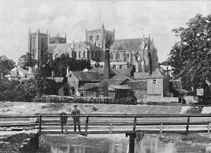 Watson Prints: Ripon Minster, c1896. Artist: C Watson