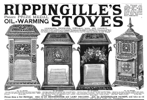 Rippingille's Stoves, 1890. Creator: Unknown