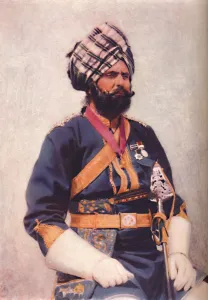 Lancers Prints: A Risaldar of the 16th Bengal Cavalry, 1902