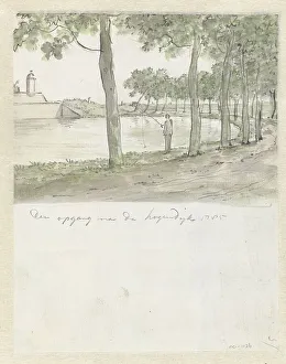 Jurriaan Andriessen Prints: The rise to the Hogendijk, 1785. Creator: Juriaan Andriessen