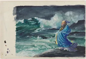 John La Farge Prints: A Rishi Stirring Up a Storm, 1897. Creator: John La Farge (American, 1835-1910)