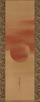 Zeshin Prints: Rising Sun, second half of the 19th century. Creator: Shibata Zeshin