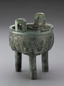 Cooking Pot Prints: Ritual cooking vessel, about 1000 B.C.E.. Creator: Unknown