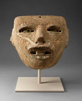 Teotihuacan Prints: Ritual Mask, A. D. 300 / 750. Creator: Unknown