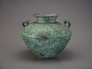 Ritual Vessel Prints: Ritual vessel (lei) with dragons, Eastern Zhou dynasty, ca. 8th century BCE