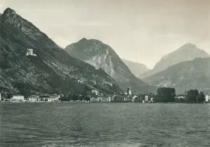 Riva del Garda from Lake Garda, Italy, 1927. Artist: Eugen Poppel