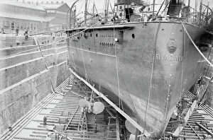 Graving Dock Prints: RIVADAVIA, 1914. Creator: Bain News Service