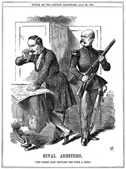 Images Dated 31st January 2006: Rival Arbiters, 1866. Artist: John Tenniel