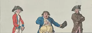 Cecil Collection: The Rival Candidates, April 8, 1784. April 8, 1784. Creator: Thomas Rowlandson