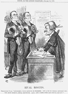 Rival Rogues, 1880. Artist: Joseph Swain