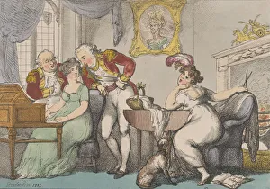 The Rivals, July 14, 1807. July 14, 1807. Creator: Thomas Rowlandson
