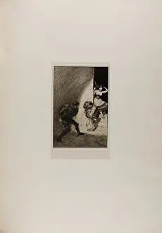 A Life Prints: Rivals, plate seven from A Life, 1884. Creator: Max Klinger