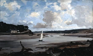 The River at Half Tide, 1874. Artist: Emmanuel Lansyer