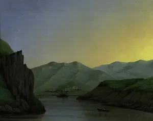 The River Irtysh Between the Fortress of Bukhtarminsk and the Town of Ust'-Kamenogorsk, 1880-1897. Creator: Pavel Mikhailovich Kosharov