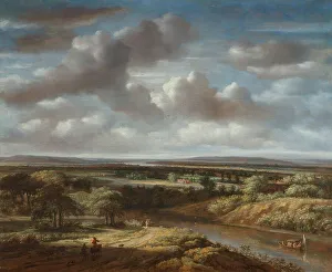 Philips Koninck Prints: River Landscape, 1676. Creator: Philip Koninck