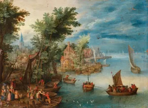 Kunstmuseum Bern Prints: River landscape, c. 1630