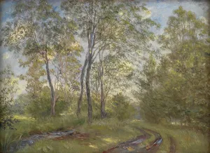 A River near Meilgård Manor, Jutland, 1894. Creator: Theodor Esbern Philipsen