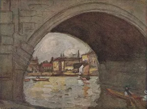 Studio Volume 74 Prints: The River, Richmond, c1910, (1918). Artist: Horace Mann Livens