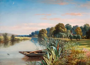 River Scene, 1880. Creator: Charles Walter Radclyffe