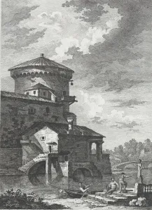 Charles Louis Gallery: River Scene, ca. 1750-70. Creator: Fabio Berardi