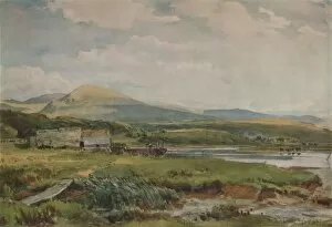 Cecil Reginald Gallery: River Scene with Cottages, c1887. Artist: Thomas Collier