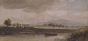 Cox David Prints: River Scene [undated], c1820s. Creator: David Cox the Elder
