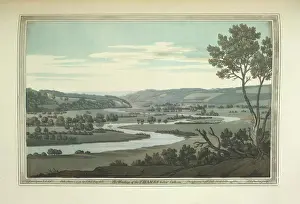 Winding Prints: The River Thames, 1794, 1796. Creators: Joseph Farington, Joseph Constantine Stadler