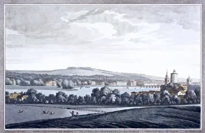 Joseph Constantine Prints: The River Thames at Battersea, London, 1795. Artist: Joseph Constantine Stadler