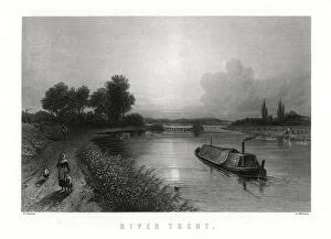 Images Dated 17th February 2006: The River Trent, England, 1883. Artist: A Willmore