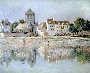 Claude Monet Collection: By the River at Vernon, 1883. Artist: Claude Monet