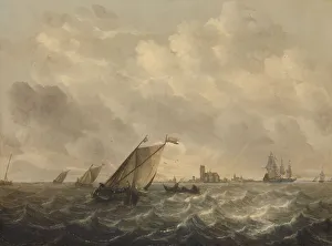Abraham Hendriksz Van Beijeren Prints: River View, c.1643-c.1650. Creator: Abraham van Beyeren