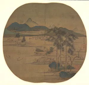 River Village: Fishermans Joy, 1279-1322. Creator: Zhao Mengfu (Chinese, 1254-1322) River Village: Fishermans Joy, 1279-1322. Creator: Zhao Mengfu (Chinese, 1254-1322)