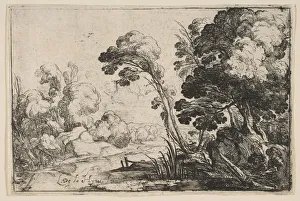 Laurent De La Hire Prints: River in the Woods. Creator: Laurent de la Hyre