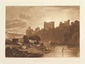 Liber Studorium Prints: River Wye (Liber Studiorum, part X, plate 48), May 23, 1812. Creator: JMW Turner