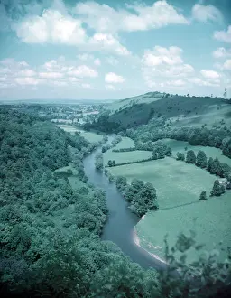 Valley Prints: River Wye from Symonds Yat Rock