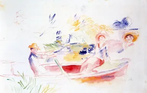 On the Riverbank, 20th Century. Artist: Pierre-Auguste Renoir