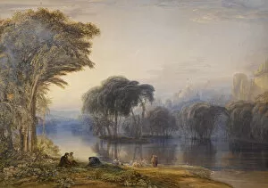 By the rivers of Babylon. Artist: Fielding, Copley Anthony Vandyke (1787-1855)