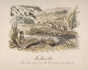The Riverside, Favourable Wind and the Trout Rising as Fast as Possible, 1830-64