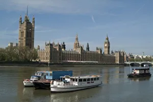 South Bank Prints: Riverwalk across Parliament, 2005. Creator: Ethel Davies