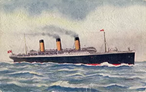 Steam Ship Gallery: RMS Majestic, White Star Line, 1935. Creator: Unknown