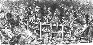 Cheering Gallery: On the Road, 1872. Creator: Gustave Doré