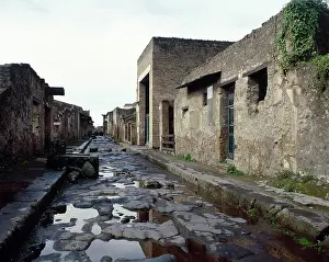 Road of Abundance, Pompeii, Italy, 2002. Creator: LTL