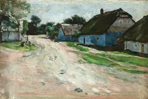 Neighbourhood Prints: Road at Bronowice, between 1894-1895. Creator: Aleksander Gierymski