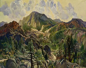 Wilderness Collection: Road in the Cuyamacas, ca. 1933-1934. Creator: Charles Reiffel