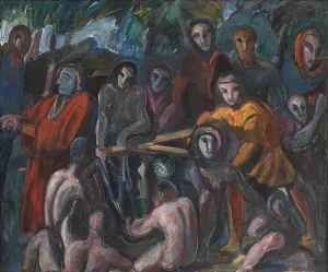 The Road to Golgotha, 1913-1914. Creator: Jens Adolf Emil Jerichau