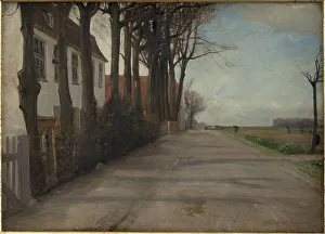 Gottschalk Albert Alfred Prints: The Road Leading past Store Godthaab