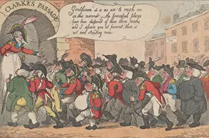 Thompson Gallery: The Road to Preferment Through Clarkes Passage, March 5, 1809. March 5, 1809