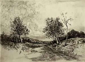 Wayside Prints: Road To The Ranch, 1900-1924. Creator: Wilson Eugene Silsby